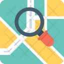 Search Map Icon
