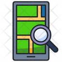 Search Mobile Map Map Search Location Icon
