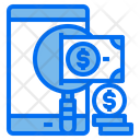 Mobile Find Money Icon