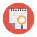Search Studying Magnifier Icon