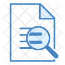 Search Paper File Icon
