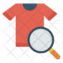 Search Cloth Shirt Icon