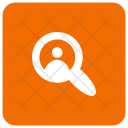 Search User Magnifer Icon