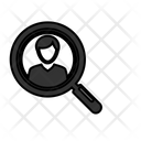 Searching Document Magnifier Icon