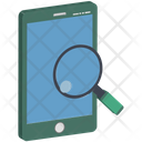 Searching On Mobile Icon