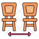 Seats Distance Icon
