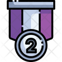 Second Place Medal Icon