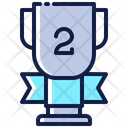 Second Place Trophy Icon