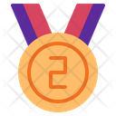 Second Rank Medal Icon