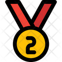 Second Rank Medal  Icon
