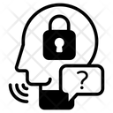 Mind Lock Secrecy Brain Secrecy Icon