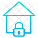 Secure Home Secure House Lock Home Icon