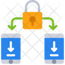 Secure App Download Distribution  Icon