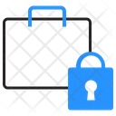 Secure Bag Bag Lock Bag Security Icon