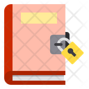 Book Lock Education Icon