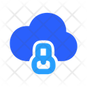 Secure Cloud Icon