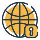 Secure Internet Network Icon
