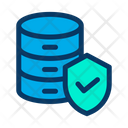 Protected Database Protected Data Secure Data Icon