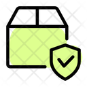 Secure Delivery Delivery Protection Box Shield Icon