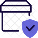 Secure Delivery Delivery Protection Package Shield Icon