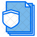 Shield Files Paper Icon