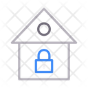 Lock House Home Icon