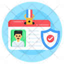 Protected Id Secure Id Identity Card Icon