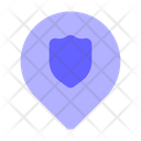 Secure Location Secure Place Location Icon