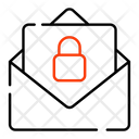 Secure Mail Email Correspondence Icon