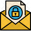 Mail Email Lock Icon