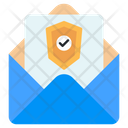 Secure Mail Secure Letter Encrypted Mail Icon