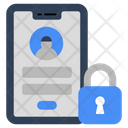 Secure Mobile Account  Icon