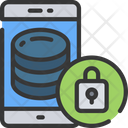 Secure Mobile Data Icon