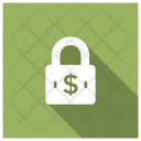 Secure Money Dollar Lock Icon