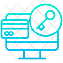 Card Lock Key Icon