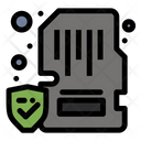 Secure Sd Card Icon