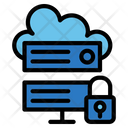 Secure Severs Secure Server Cloud Icon