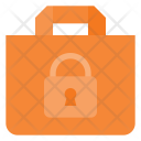 Paper Bag Lock Icon