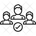 Secure Team Check  Icon