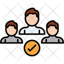Secure Team Check  Icon