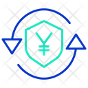 Secure Yen Transaction Icon