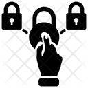 Secured Network Layers  Icon