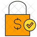 Secured Shopping Shopping Bag Purchase Icon