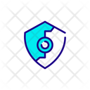 Security Bitcoin Shield Shield Icon