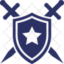 Security Emblem Sword Icon