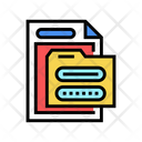 Electronic Folder Password Icon