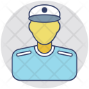 Security Guard Watchman Icon