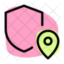 Security Location Location Protection Icon