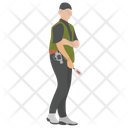 Security Officer Policeman Military Officer Icon
