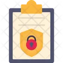 Security Report Icon - Download in Flat Style
